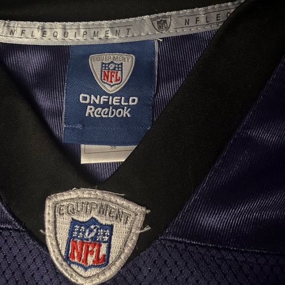 Ravens johnson jersey #95 size 56 - Picture 3 of 6